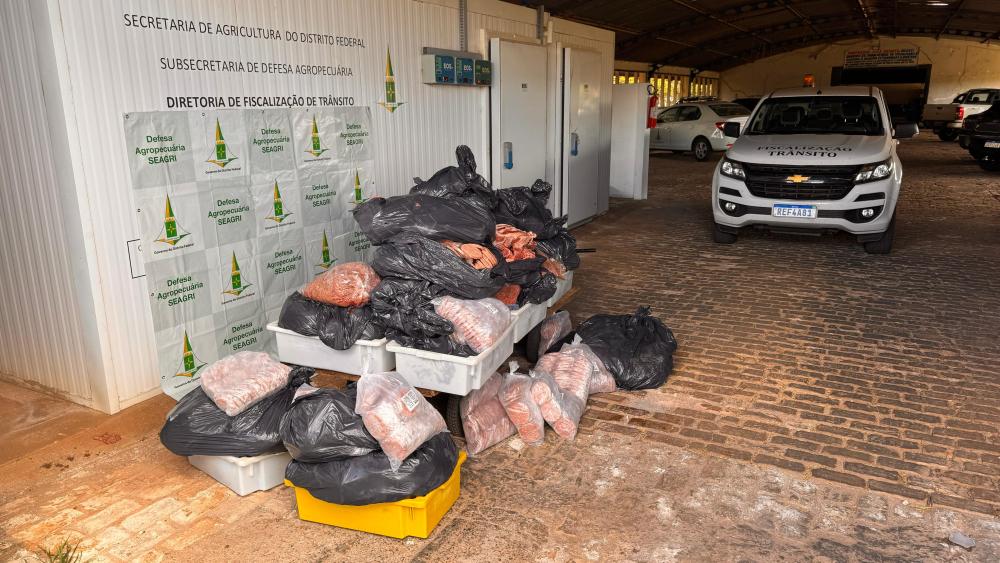 Capa da notícia: Operação apreende mais de 800 quilos de carne imprópria para consumo em estabelecimento irregular